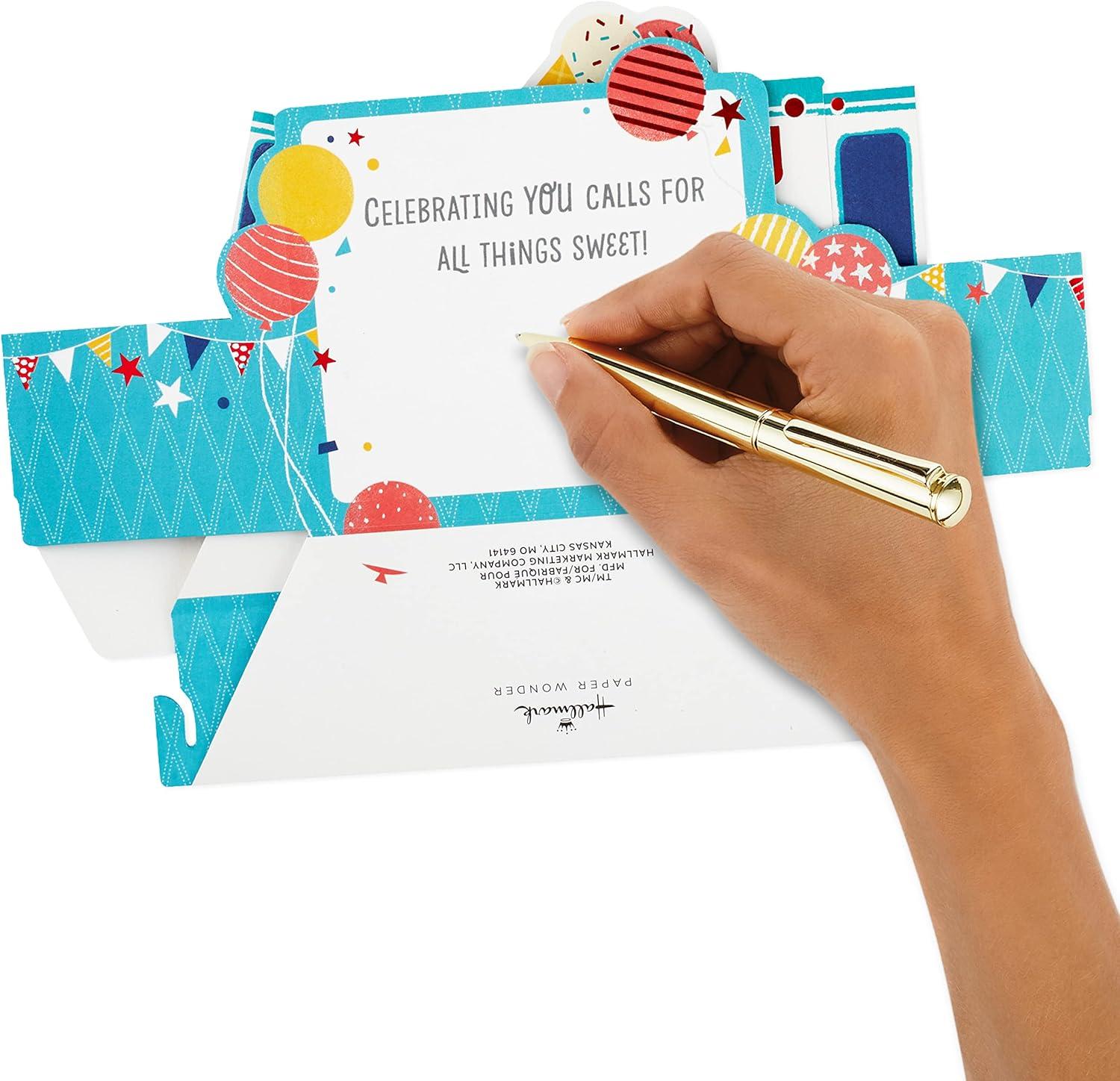 imageHallmark Paper Wonder Pop Up Birthday Card with Music Birthday Cake Happy by Pharell WilliamsIce Cream Truck