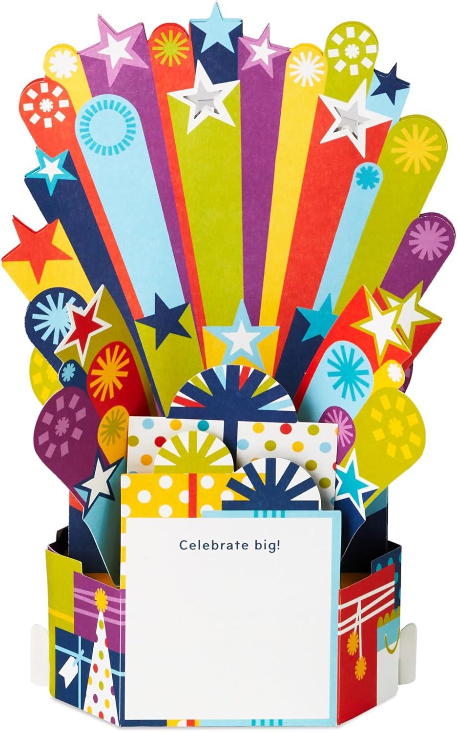 imageHallmark Paper Wonder Pop Up Birthday Card with Music Birthday Cake Happy by Pharell WilliamsPop Up Cake Happy by Pharell Williams