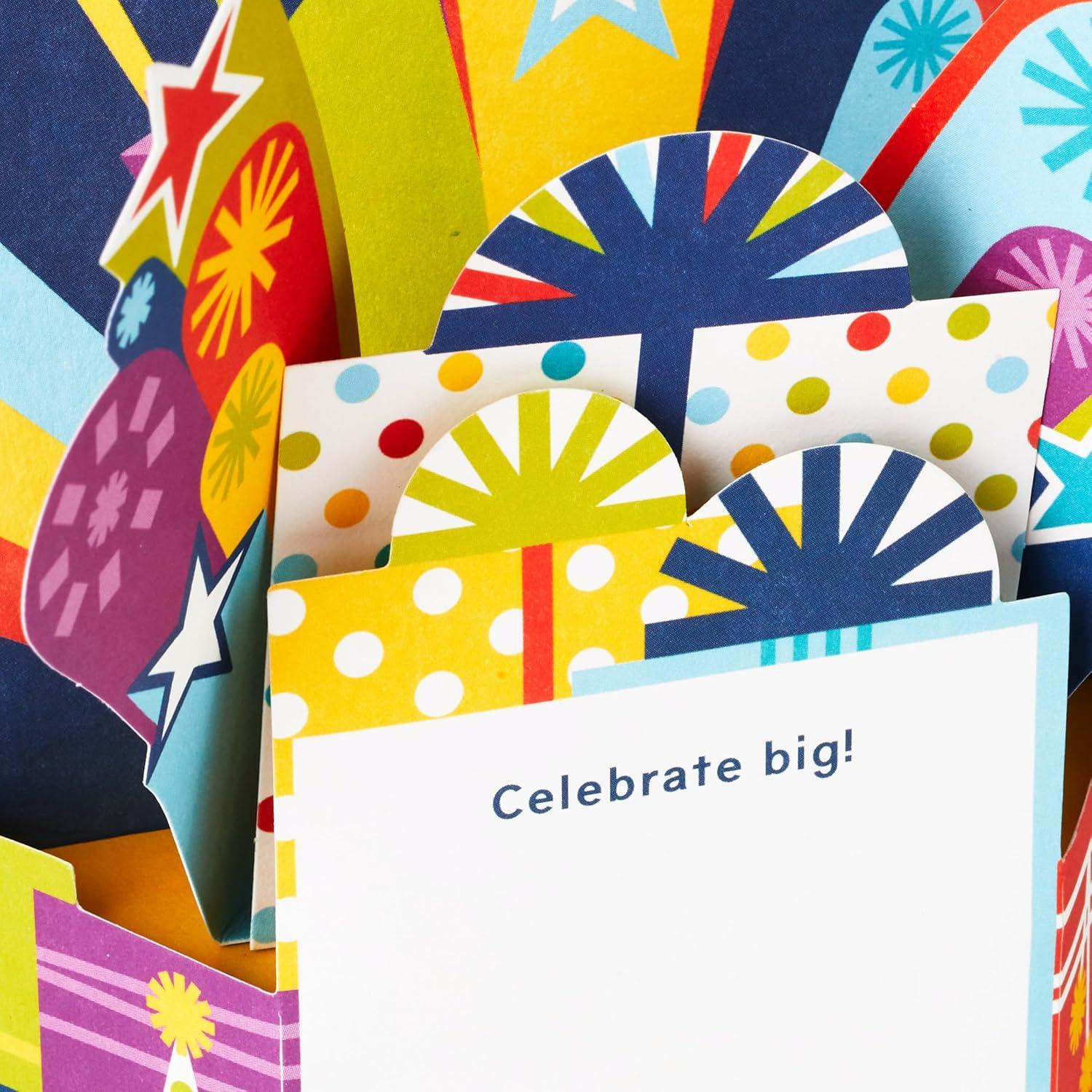 imageHallmark Paper Wonder Pop Up Birthday Card with Music Birthday Cake Happy by Pharell WilliamsPop Up Cake Happy by Pharell Williams