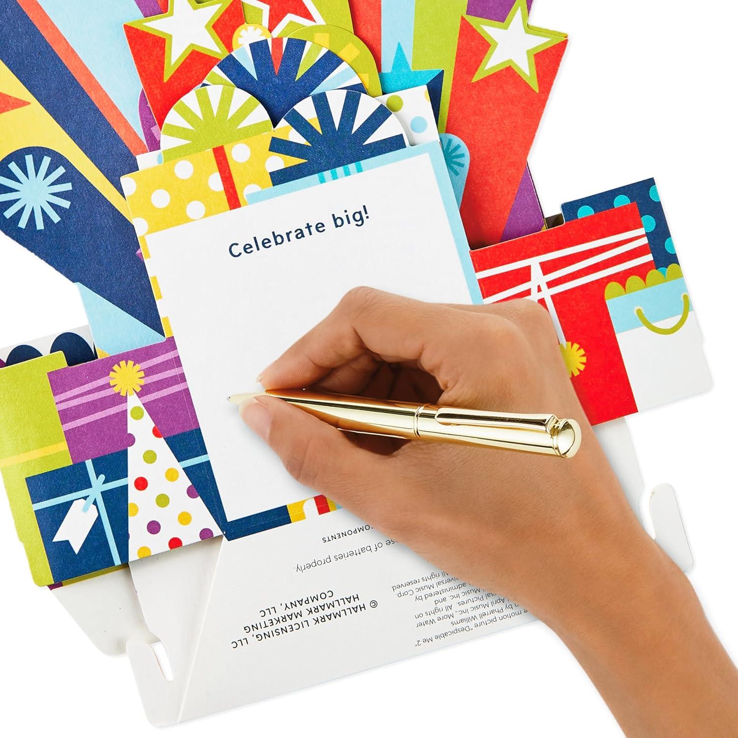 imageHallmark Paper Wonder Pop Up Birthday Card with Music Birthday Cake Happy by Pharell WilliamsPop Up Cake Happy by Pharell Williams