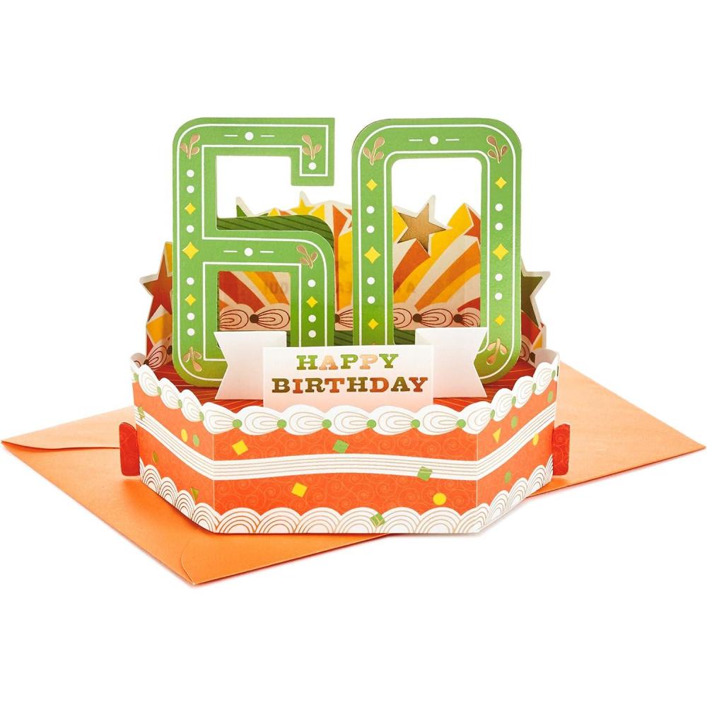 imageHallmark Paper Wonder 60th Birthday Pop Up Card New Year of You