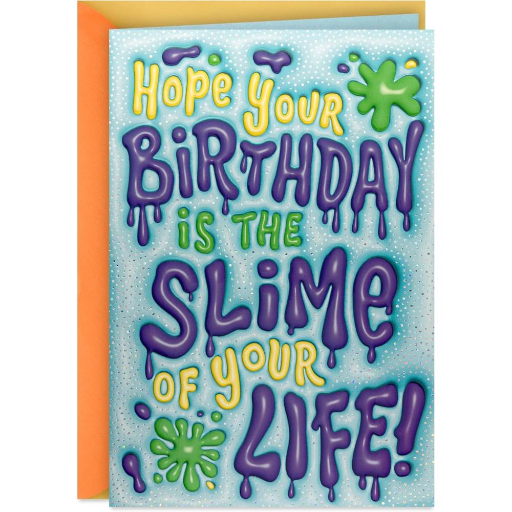 image:imageHallmark Birthday Card for Girls with Sound Cupcake Plays Happy by Pharrell WilliamsSlime of Your Life