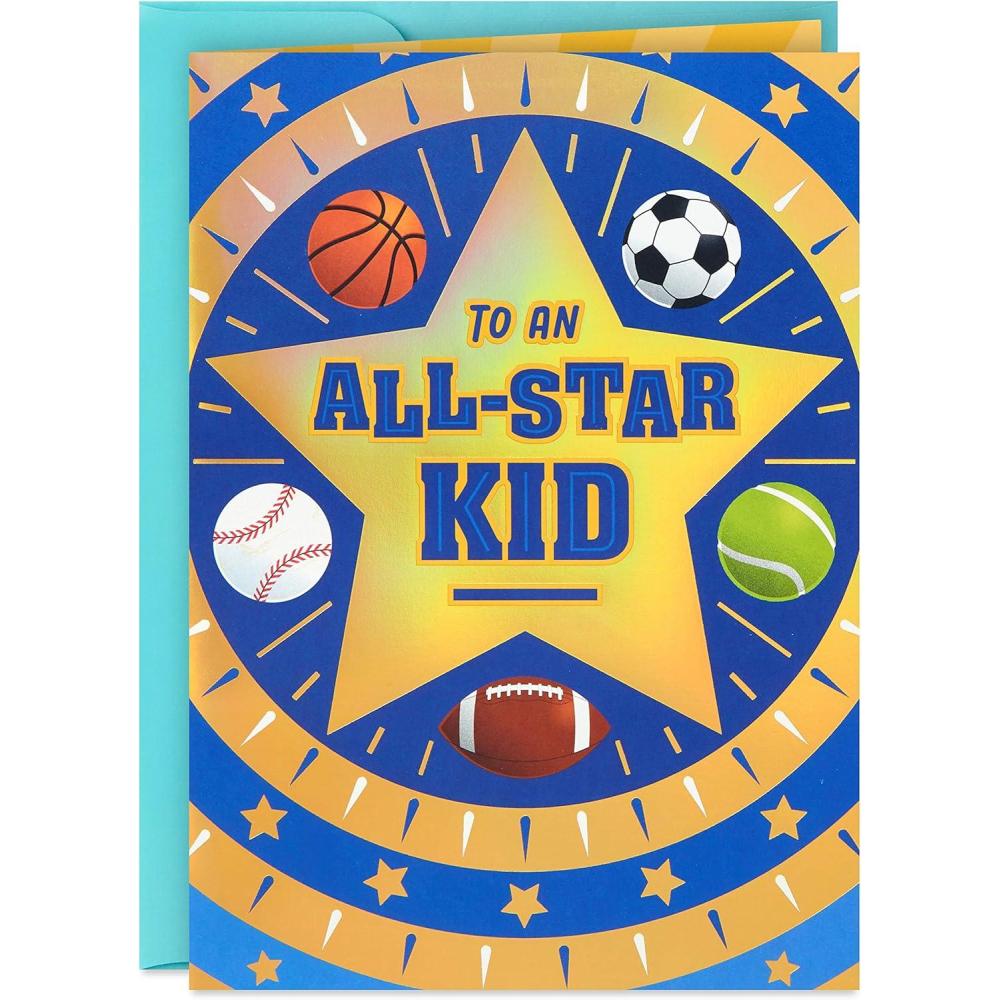 image:imageHallmark Jumbo Birthday Card for Kids Sports AllStar Kid