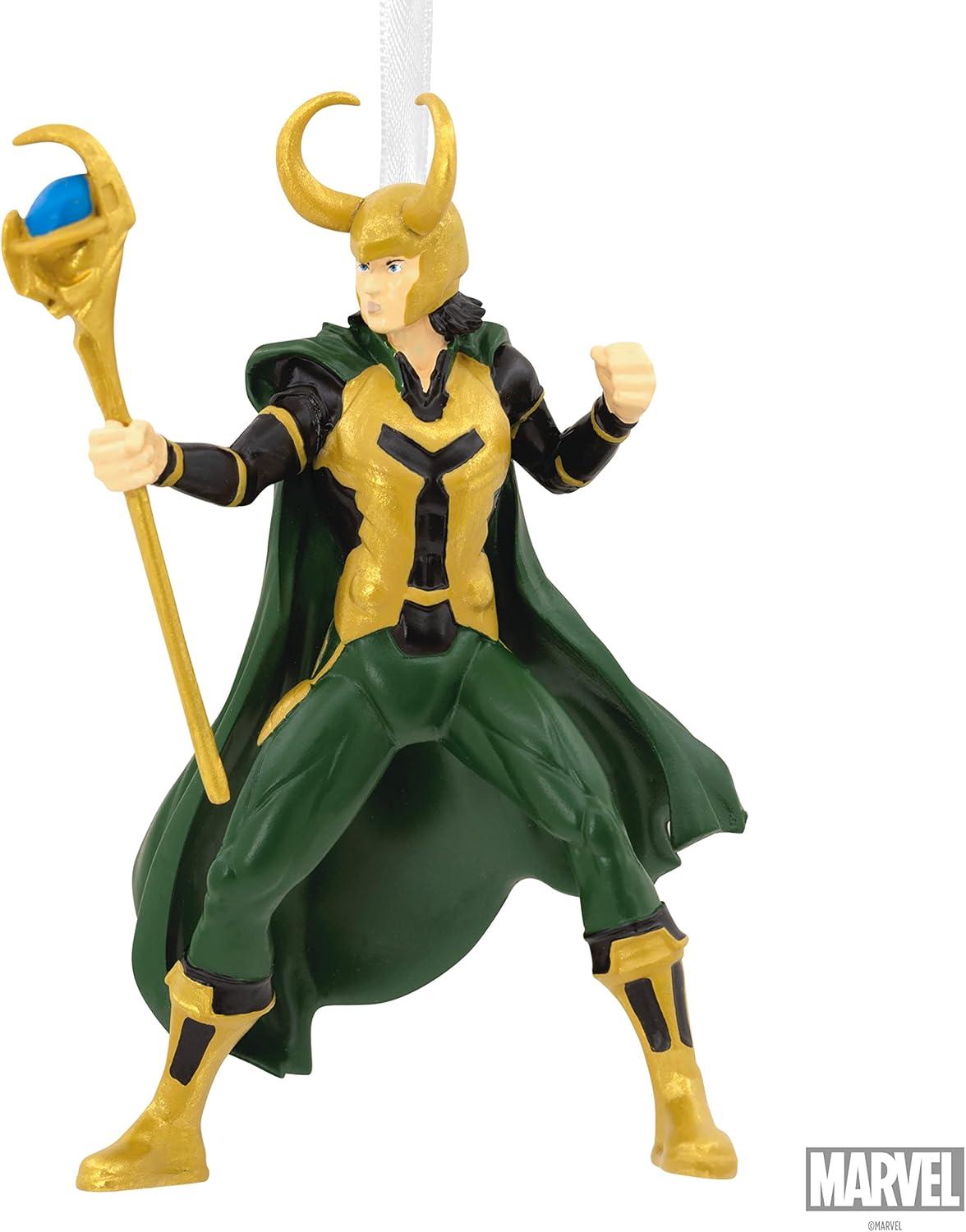 image:imageHallmark Marvel Loki Resin Christmas Ornament