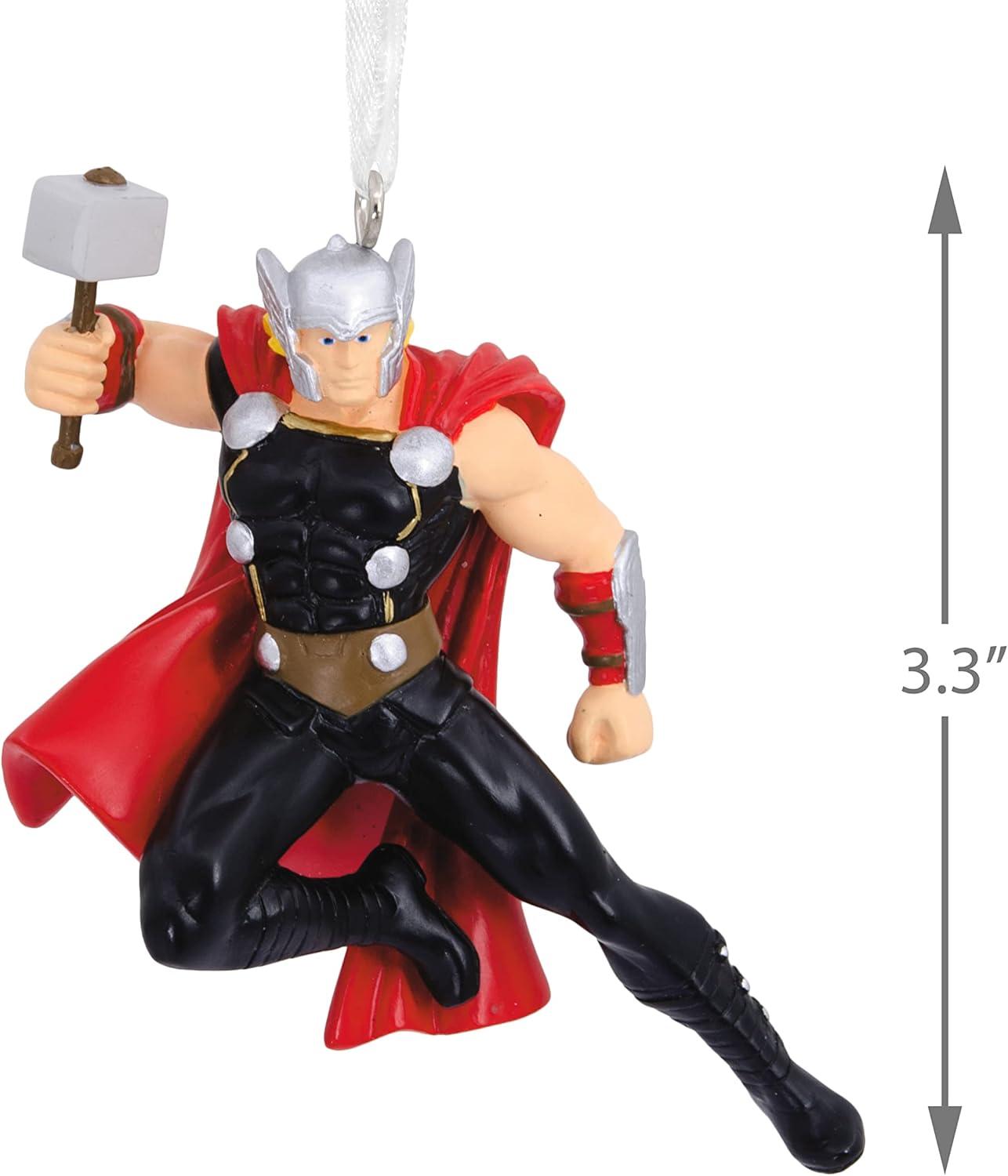 image:imageHallmark Marvel Thor with Mjolnir Christmas Ornament 277 x 33 x 185 inches
