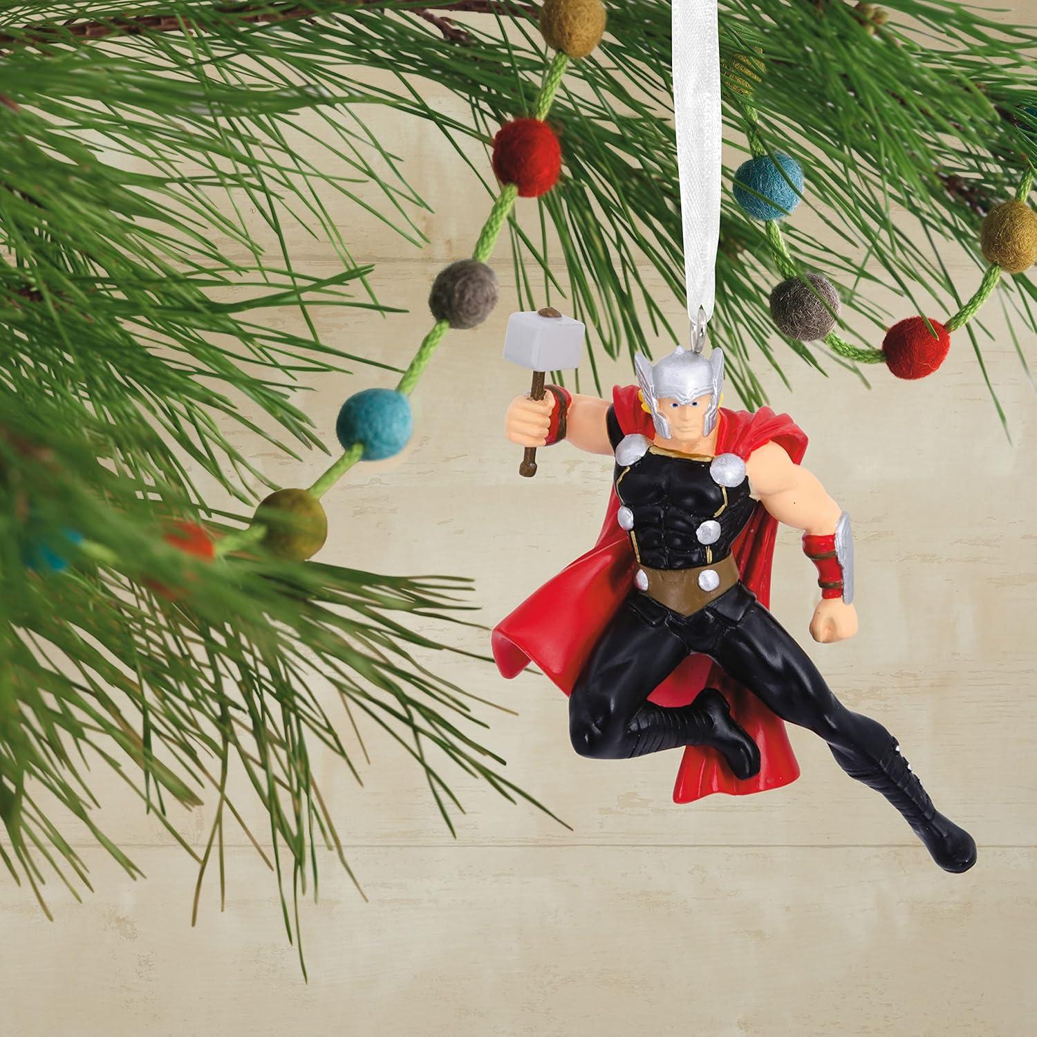 image:imageHallmark Marvel Thor with Mjolnir Christmas Ornament 277 x 33 x 185 inches