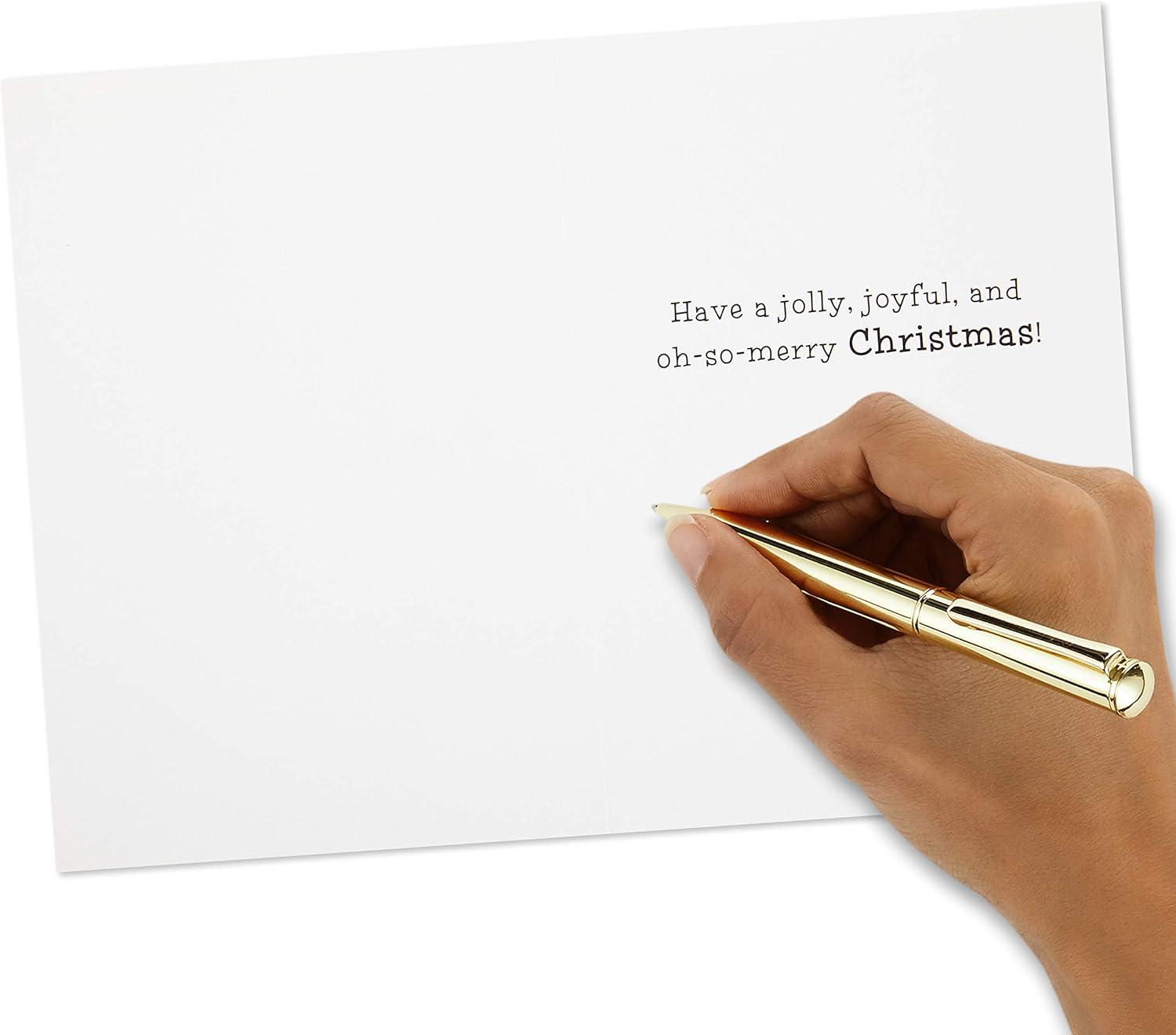 image:imageHallmark Pack of Disney Christmas Cards Jolly Joyful Mickey Mouse 10 Cards with Envelopes