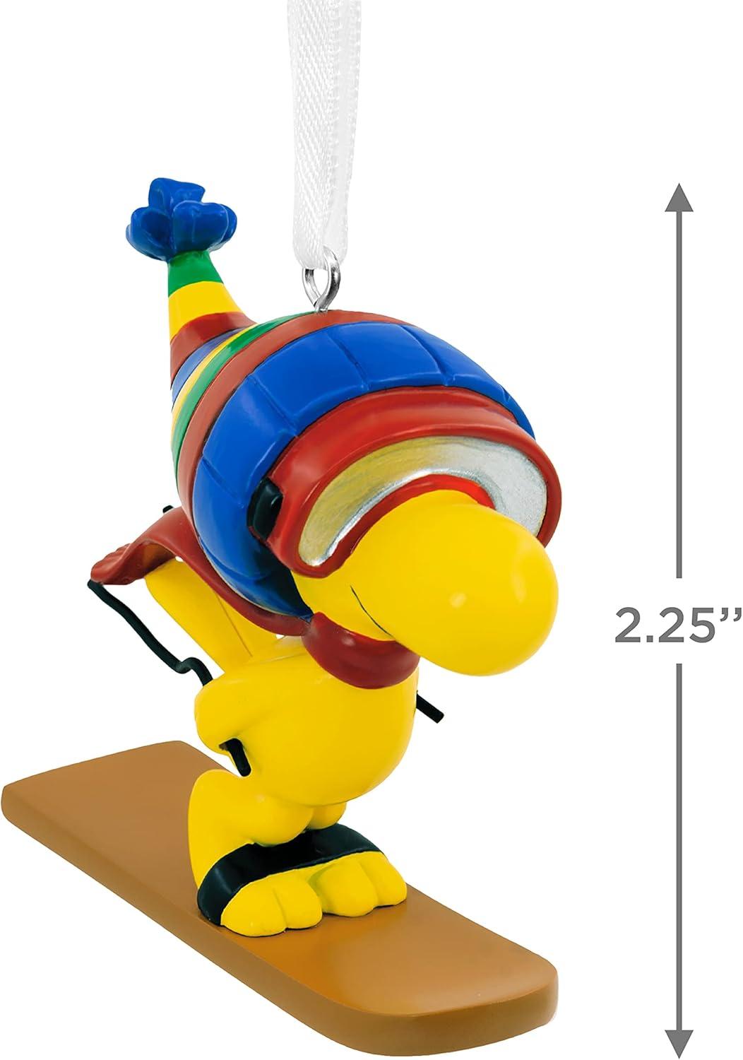 image:imageHallmark Peanuts Baseball Mystery Miniature Christmas Ornaments Set of 2Skiing Woodstock