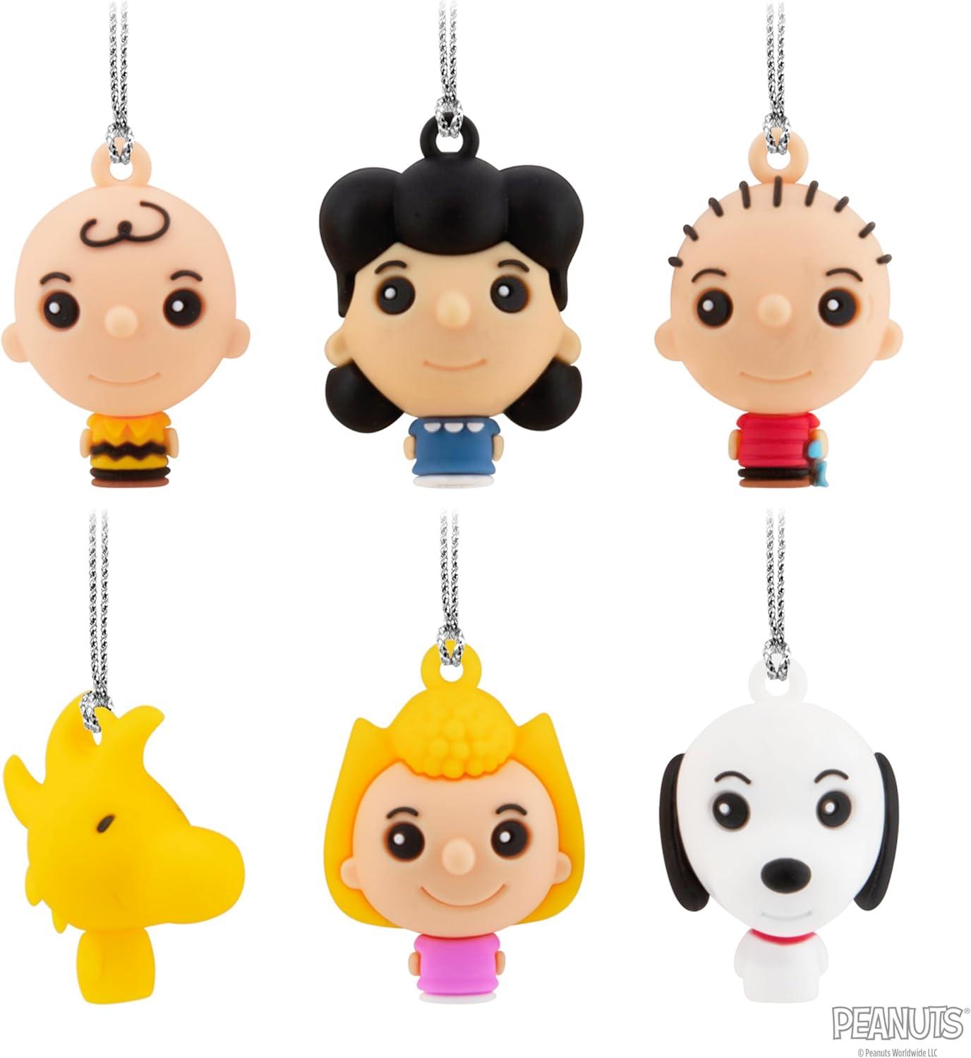 image:imageHallmark Peanuts Mini Christmas Ornaments Shatterproof Set of 6Mini Set of 6
