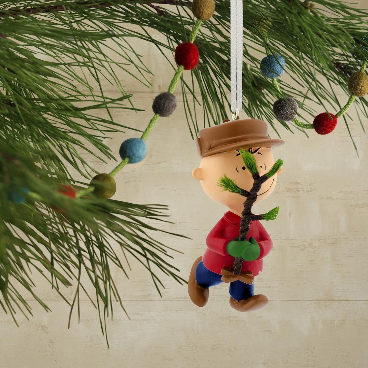 image:imageHallmark Peanuts Snoopy Team USA Christmas OrnamentCharlie Brown and Tree