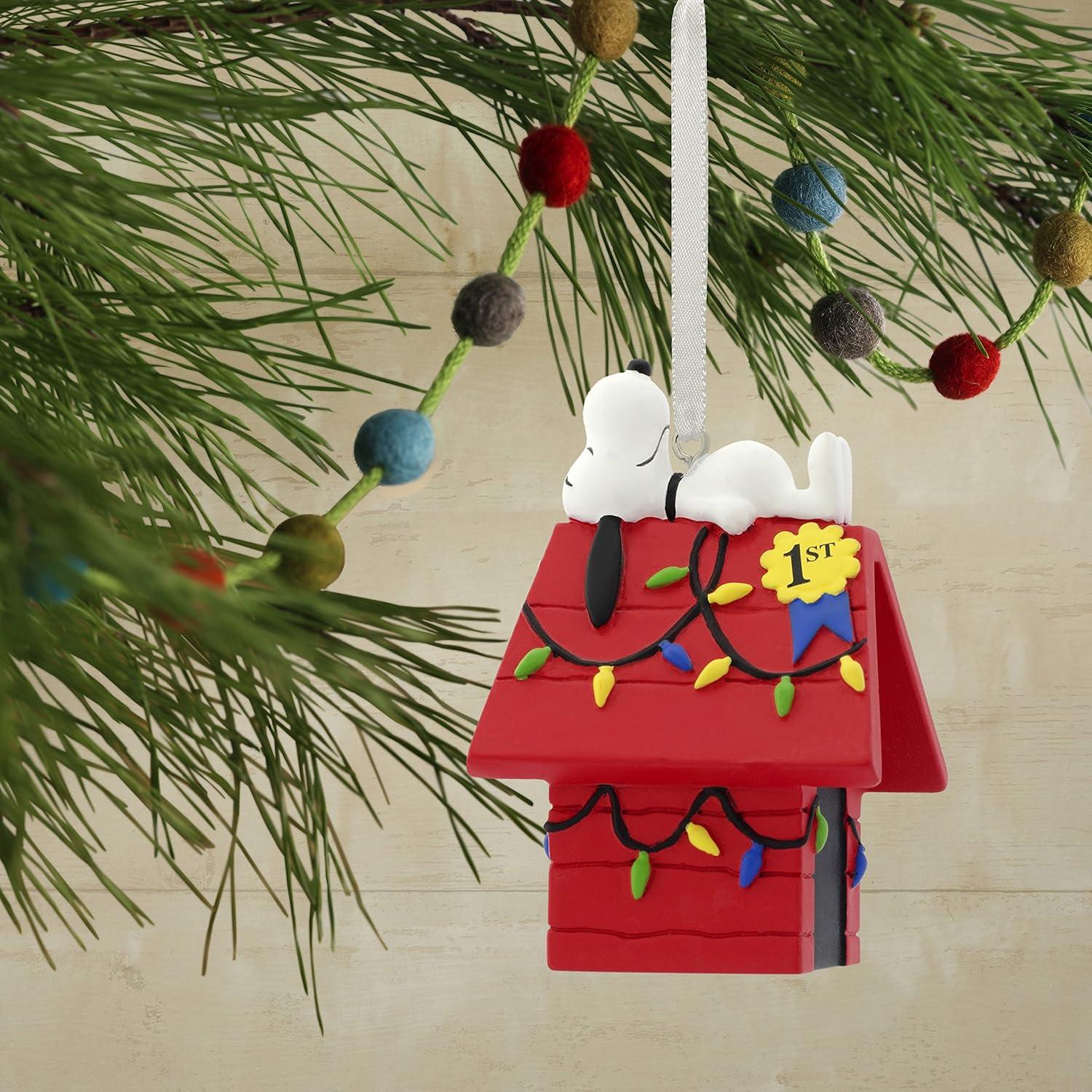 image:imageHallmark Peanuts Snoopy Team USA Christmas OrnamentSnoopy on Dog House