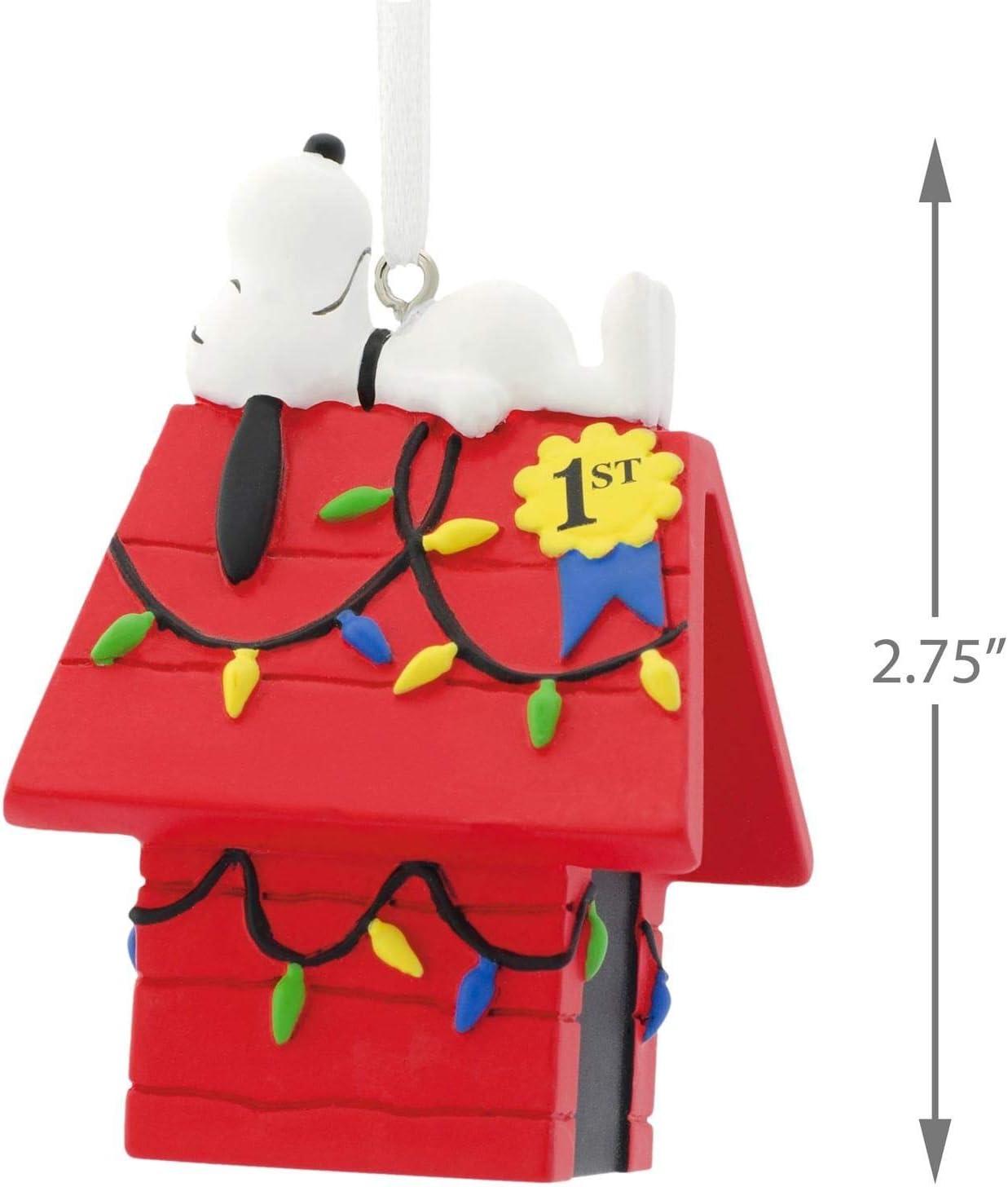 image:imageHallmark Peanuts Snoopy Team USA Christmas OrnamentSnoopy on Dog House