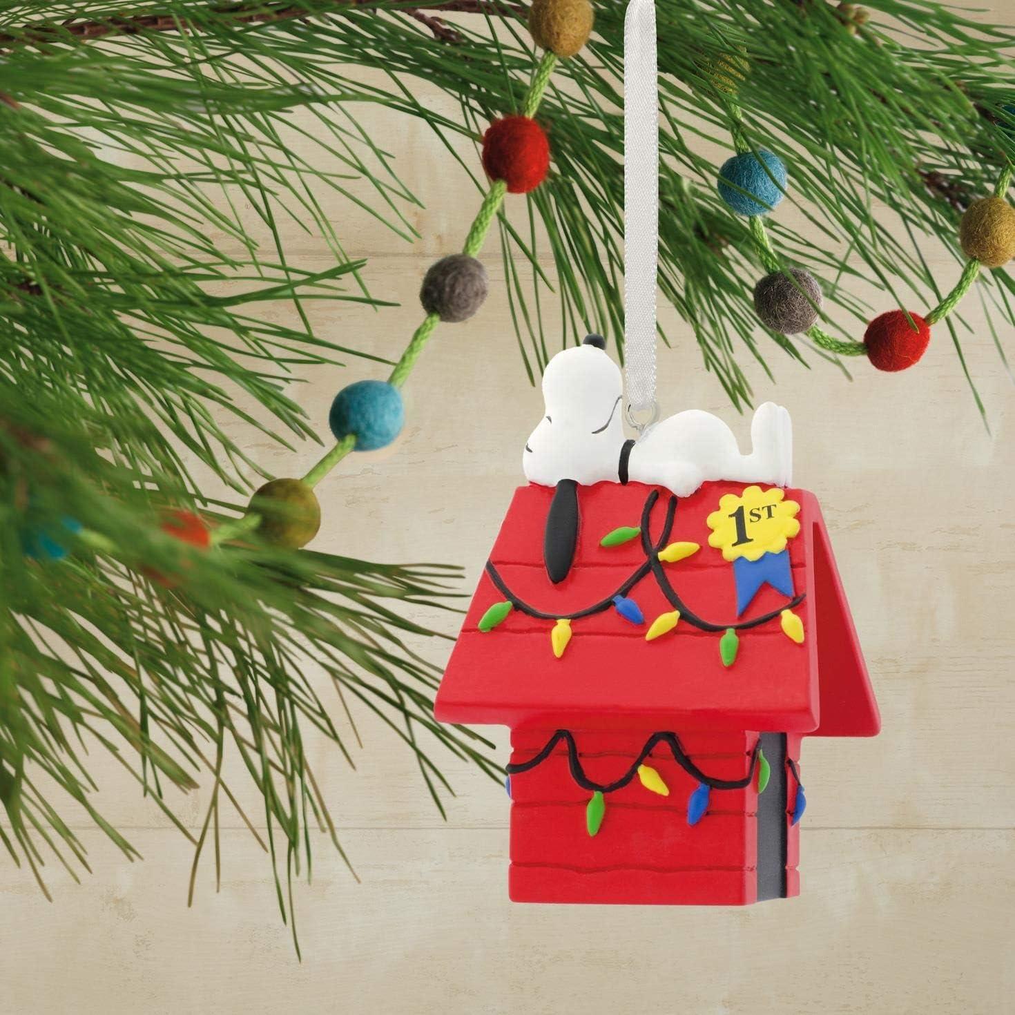 image:imageHallmark Peanuts Snoopy Team USA Christmas OrnamentSnoopy on Dog House