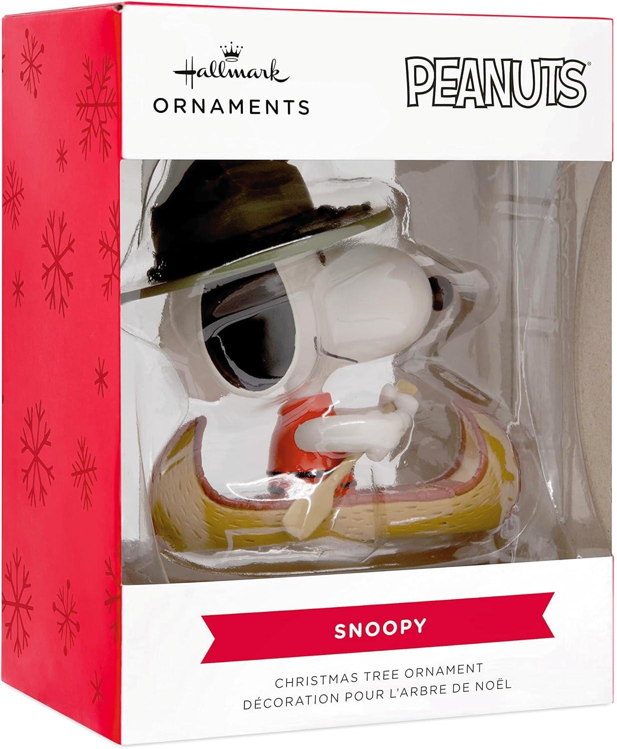 image:imageHallmark Peanuts Snoopy in Canoe Christmas Ornament