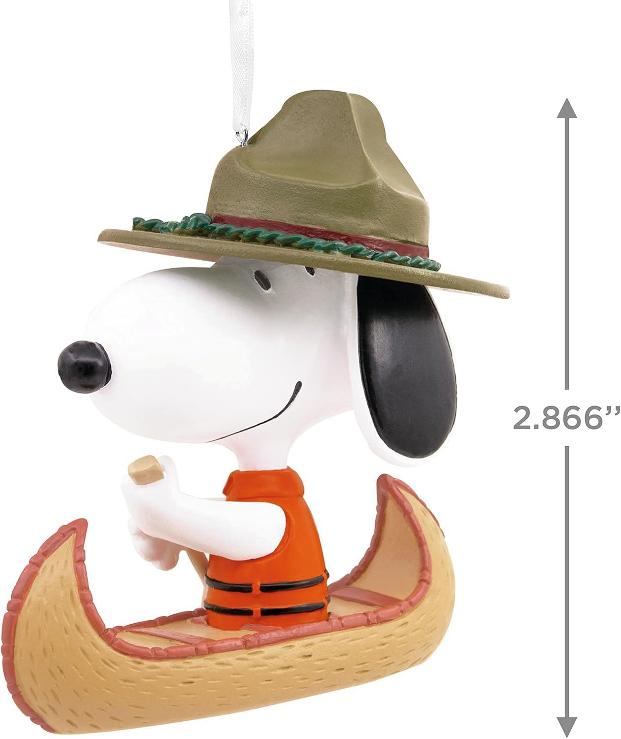 image:imageHallmark Peanuts Snoopy in Canoe Christmas Ornament