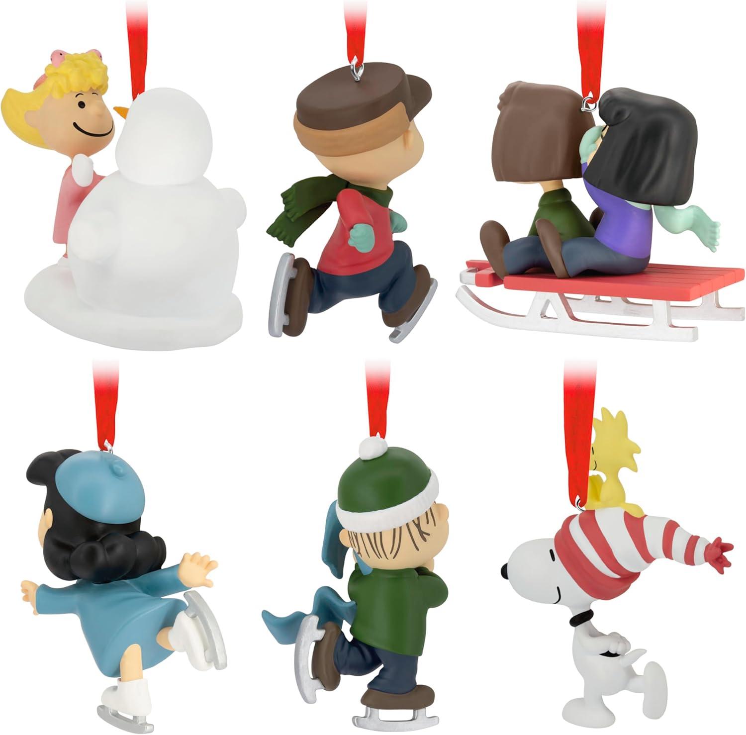 image:imageHallmark Peanuts Tin Ball Christmas Ornaments Set of 12Peanuts Gang Set of 6