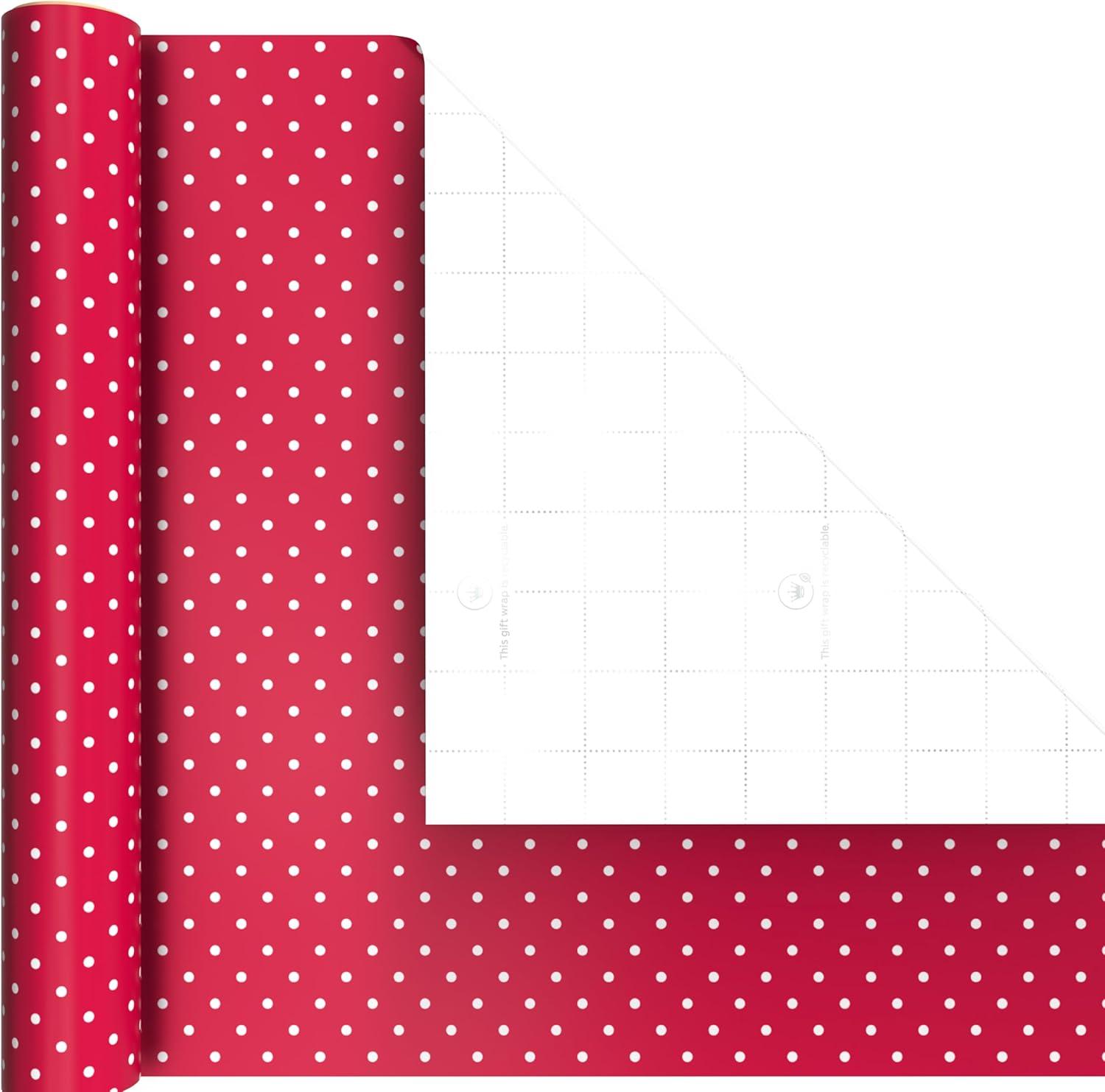 image:imageHallmark Red and Black Wrapping Paper Mini Rolls 3Pack Bows Diagonal Stripes Polka Dots for Valentines Day Birthdays Mothers Day Bridal Showers 45 Sq Ft TotalBows Stripes Polka Dots