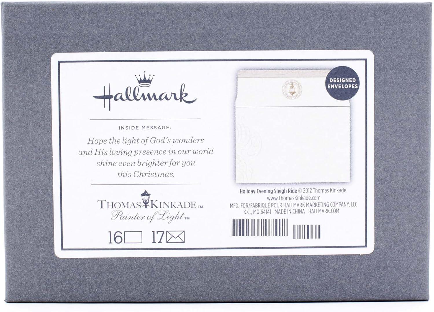 image:imageHallmark Thomas Kinkade Christmas Cards 16 Cards and Envelopes Christmas BlessingMulticolor