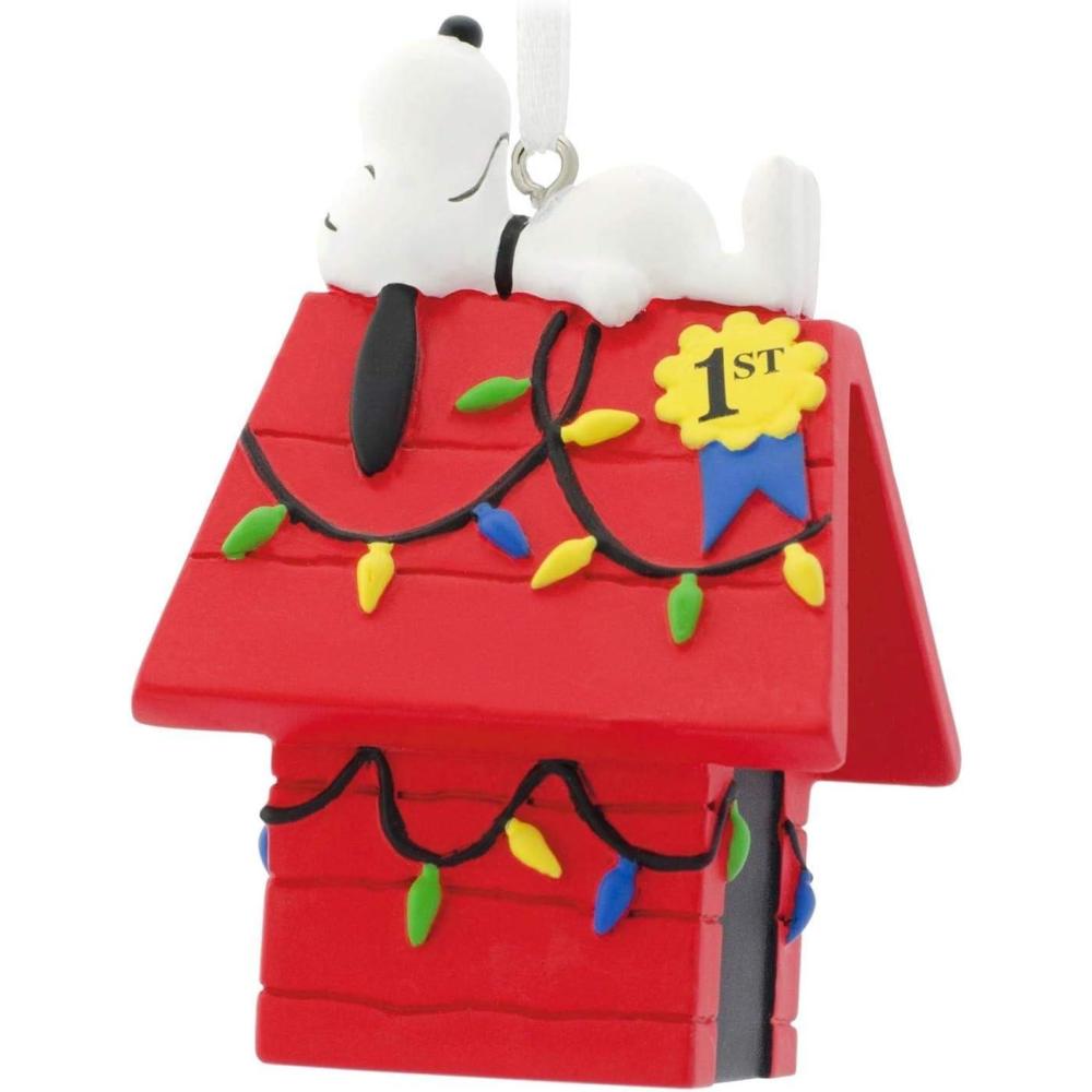 image:imageHallmark Peanuts Snoopy Team USA Christmas OrnamentSnoopy on Dog House