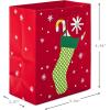 Hallmark 6″ Small Christmas Gift Bag Bundle, Festive Holiday (Pack of 8, 4 Designs)(Small Gift Bags)