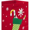 Hallmark 6″ Small Christmas Gift Bag Bundle, Festive Holiday (Pack of 8, 4 Designs)(Small Gift Bags)