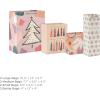 Hallmark Boho Christmas Gift Bag Assortment (8 Bags: 2 Small 6″, 2 Medium 9″, 2 Large 13″, 2 Bottle Bags) in Pastel Pink, Purple, Hunter Green, White Dove, Snowflakes, Trees(Pastel Pink  Purple  Hunter Green)