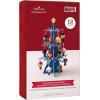Hallmark Marvel Countdown Calendar Miniature Christmas Tree Set With 12 Mini Ornaments, Plastic(Marvel Countdown Calendar)