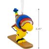 Hallmark Peanuts Baseball Mystery Miniature Christmas Ornaments, Set of 2(Skiing Woodstock)