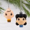 Hallmark Peanuts Mini Christmas Ornaments, Shatterproof, Set of 6(Mini Set of 6)