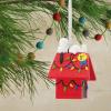 Hallmark Peanuts Snoopy Team USA Christmas Ornament(Snoopy on Dog House)