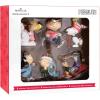 Hallmark Peanuts Tin Ball Christmas Ornaments, Set of 12(Peanuts Gang  Set of 6)