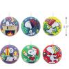 Hallmark Peanuts Tin Ball Christmas Ornaments, Set of 12(Set of 12)