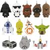 Hallmark Marvel Countdown Calendar Miniature Christmas Tree Set With 12 Mini Ornaments, Plastic(Star Wars Countdown Calendar)