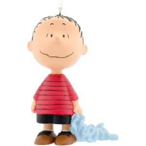 Hallmark Peanuts Snoopy Team USA Christmas Ornament(Linus with Blanket)