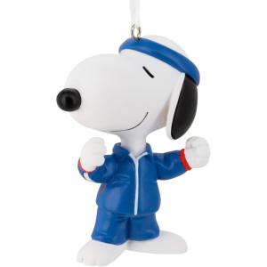 Hallmark Peanuts Snoopy Team USA Christmas Ornament(Snoopy Olympics)