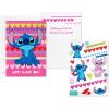 Hallmark Disney Lilo & Stitch Valentine’s Day Sticker Card Assortment for Kids (24 Note Cards, Sticker Sheets and Envelopes)(Lilo & Stitch Valentine’s Day)