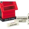 Hallmark The Office Perpetual Calendar (Stapler in Gelatin) Gifts for Fans(Peanuts Smile)