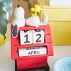 Hallmark The Office Perpetual Calendar (Stapler in Gelatin) Gifts for Fans(Peanuts Smile)