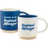 Hallmark The Office Mug Set of 2 (Assistant to the Regional Manager) Gifts for Fans(The Office)