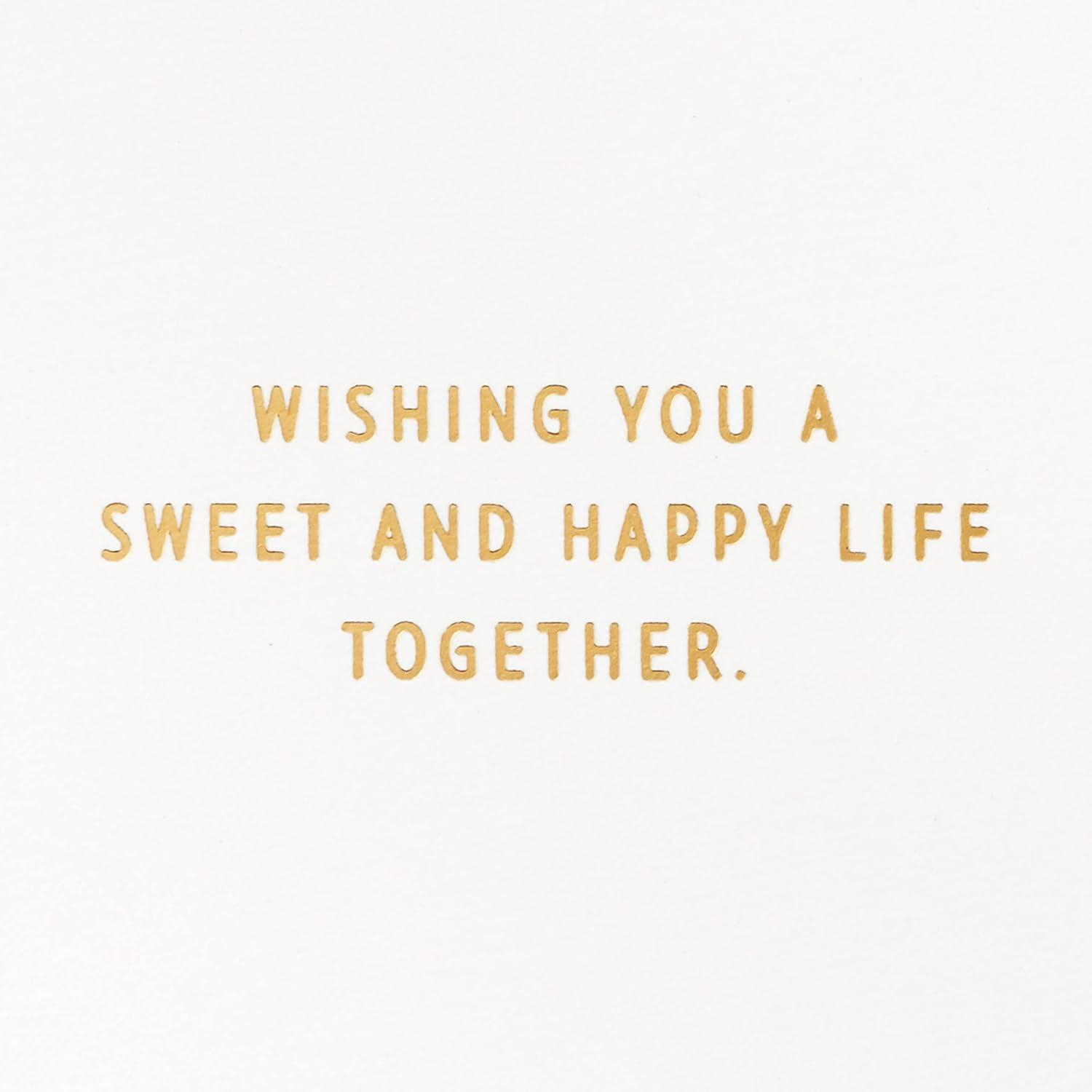 image:imageHallmark Paper Wonder Displayable Pop Up Wedding Card Just MarriedBlue