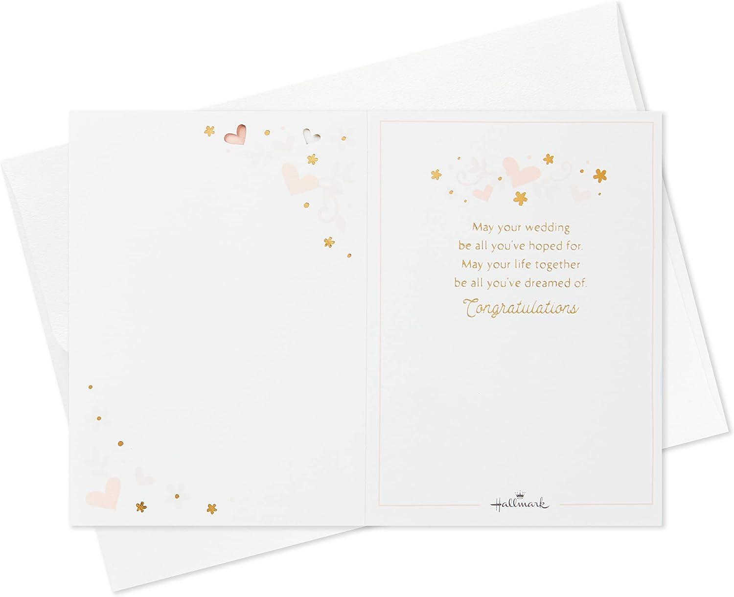 image:imageHallmark Paper Wonder Displayable Pop Up Wedding Card Just MarriedGold