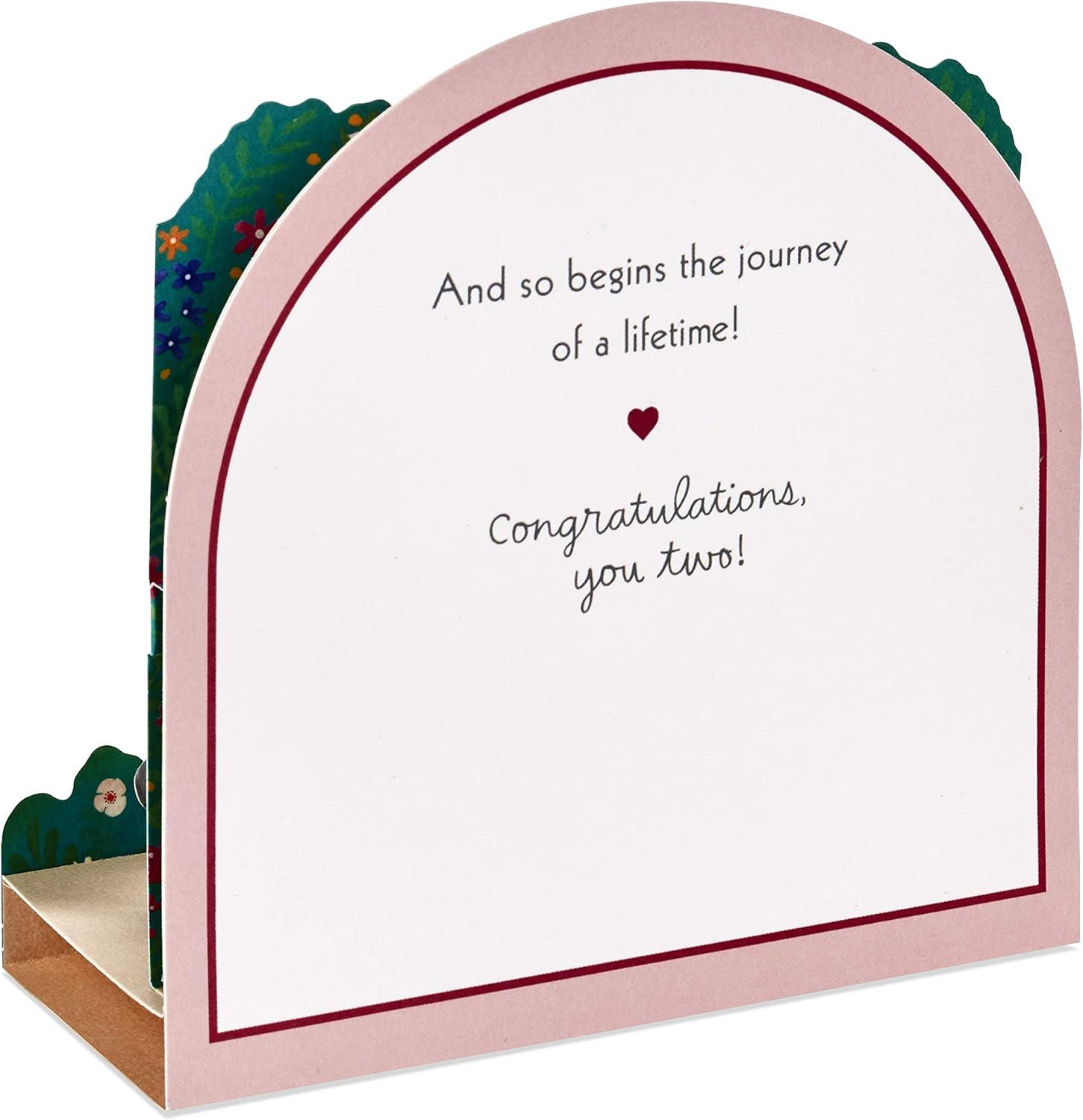 image:imageHallmark Paper Wonder Displayable Pop Up Wedding Card Just MarriedMulticolor