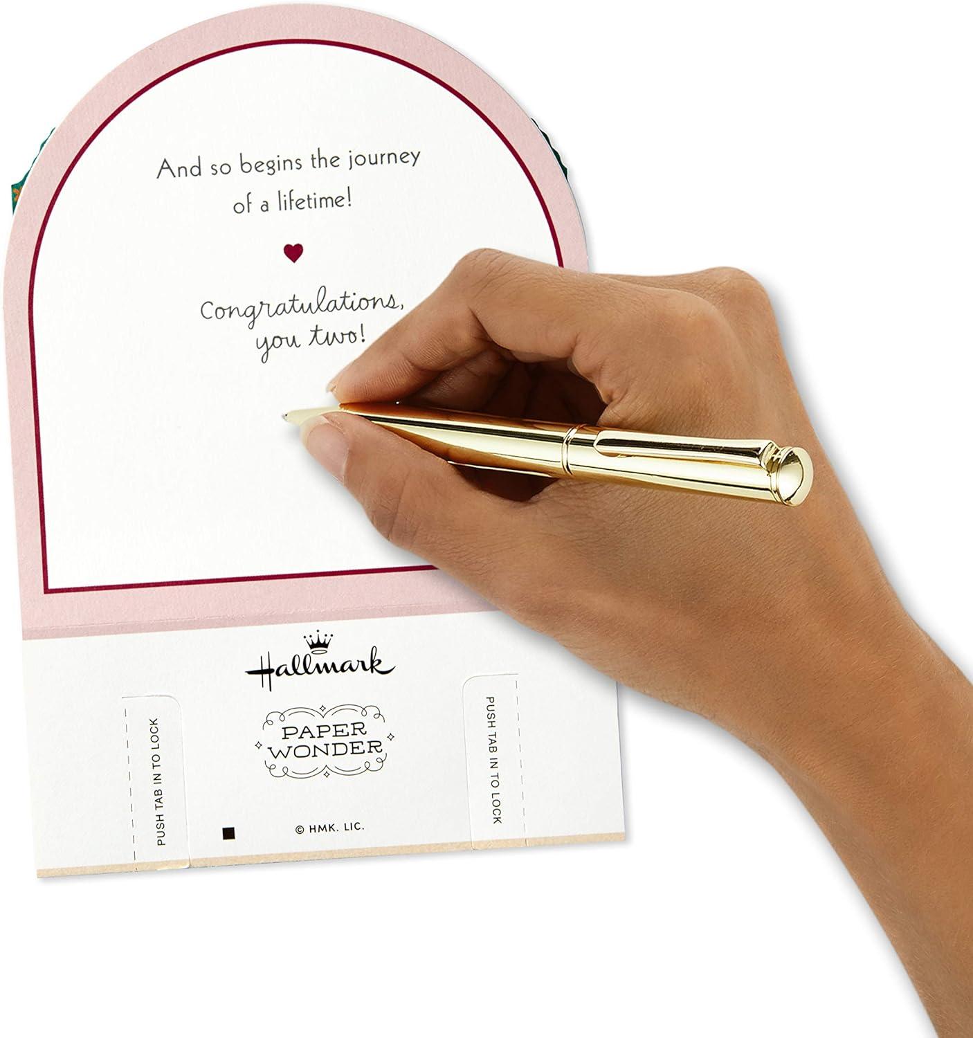 image:imageHallmark Paper Wonder Displayable Pop Up Wedding Card Just MarriedMulticolor