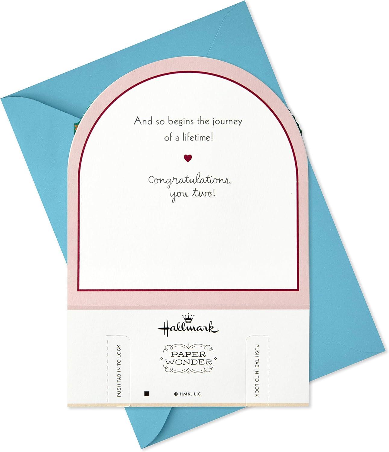 image:imageHallmark Paper Wonder Displayable Pop Up Wedding Card Just MarriedMulticolor