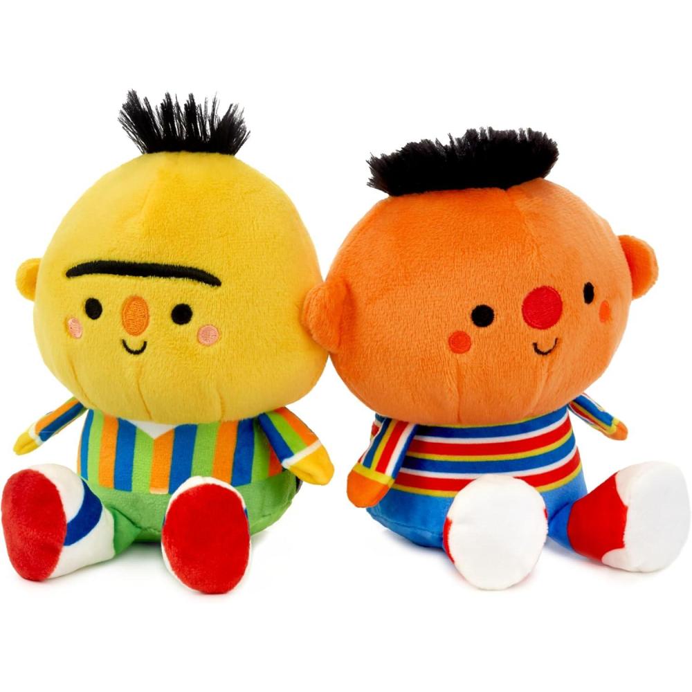 image:imageHallmark Better Together Sesame Street Magnetic Plush Toy Set of 2 Bert and Ernie 525 Gift for Kids Fans Collectors
