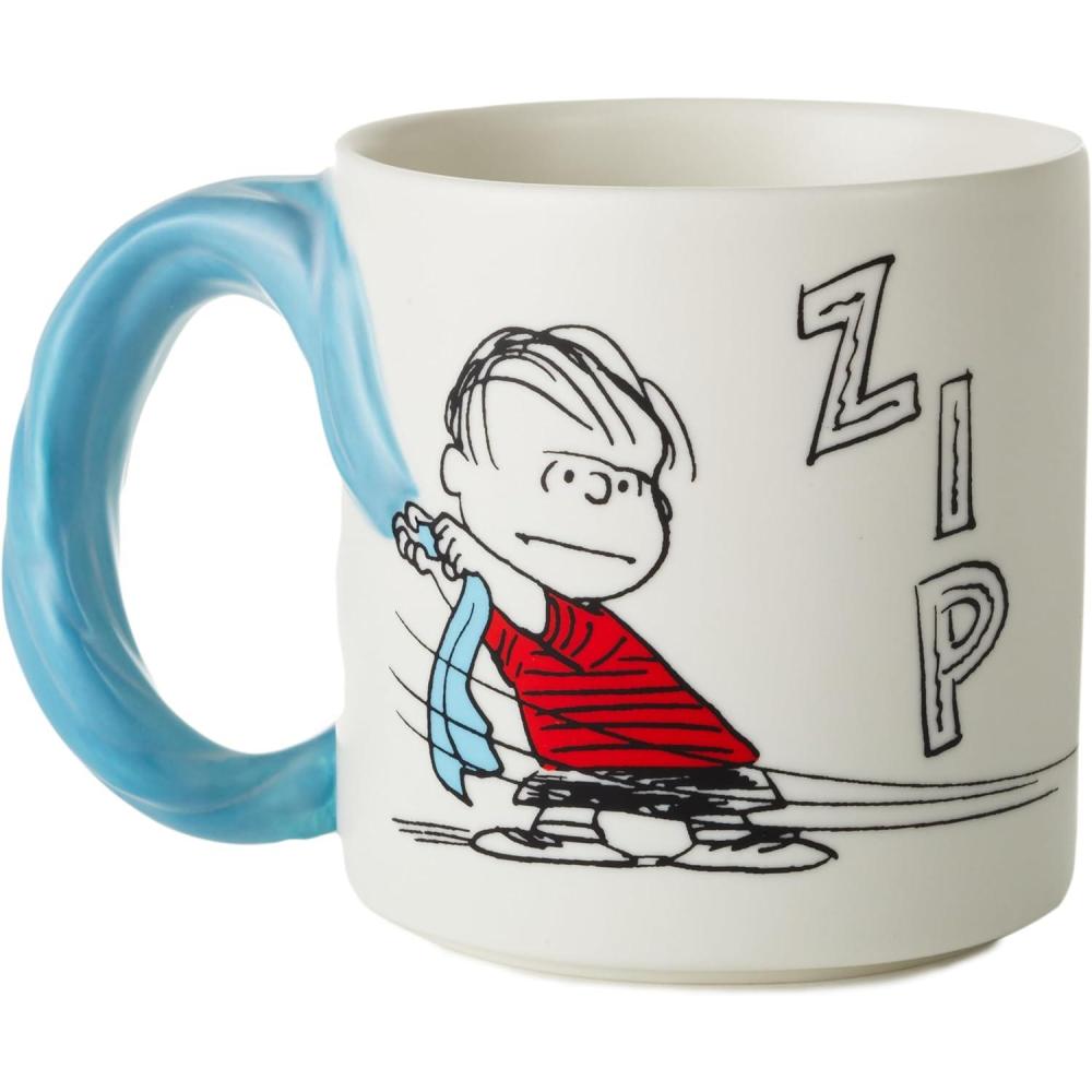image:imageHallmark Peanuts Snoopy Valentines Day Soup Mug Hugs amp Kisses Gift for Kids Spouse Girlfriend WifeLinus and Snoopy
