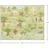 Hallmark Disney Winnie The Pooh 1000-Piece Puzzle (Hundred Acre Wood Map) Gift for Kids, Fans, Collectors, Christmas, Easter Baskets