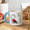 Hallmark Peanuts Snoopy Valentine’s Day Soup Mug (Hugs & Kisses) Gift for Kids, Spouse, Girlfriend, Wife(Linus and Snoopy)