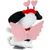Hallmark Peanuts Snoopy Zip-a-Long Plush Toy, 3.5″ (Cupid) Gift for Kids, Grandchildren, Collector, Valentine’s Day