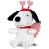Hallmark Peanuts Snoopy Zip-a-Long Plush Toy, 3.5″ (Cupid) Gift for Kids, Grandchildren, Collector, Valentine’s Day